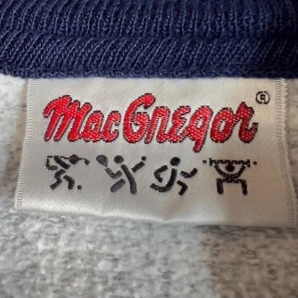 MACGREGOR Mens Vintage Full ZIp Embroidered Jacket Size M Medium - Picture 2 of 7